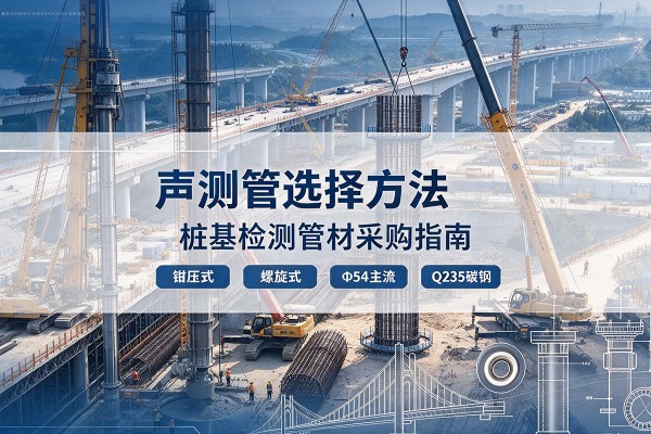 城关声测管选型标准